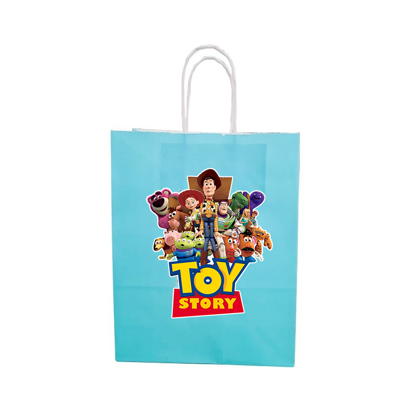 Toy Story Konseptli Karton Hediye Çanta