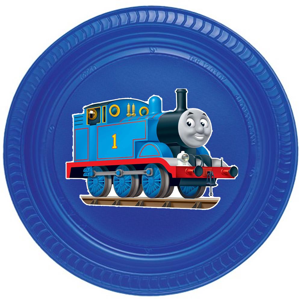 Tren Thomas Temalı Tabak 5 Adet