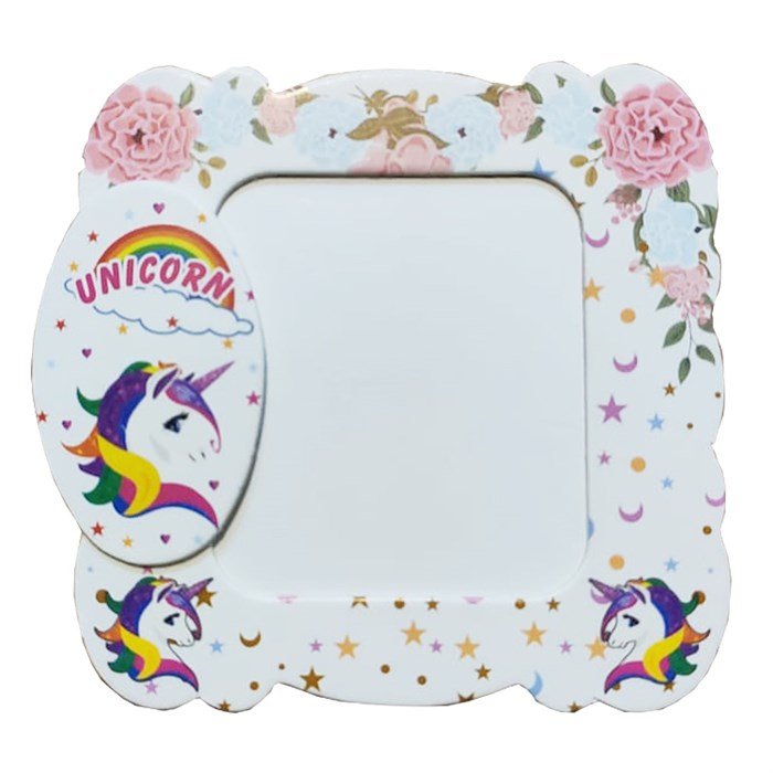 Unicorn Temalı Magnet Çerçeve - 1 Adet En Uygun Fiyata