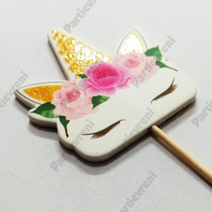 Unicorn Temalı Premium Kürdan - 8 Adet