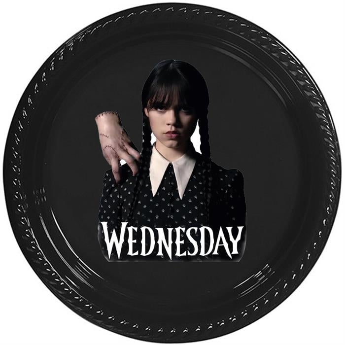 Wednesday Stickerlı Tabak - 5 Adet