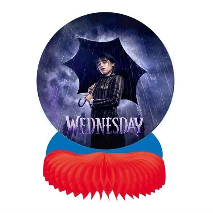 Wednesday Temalı Masa Orta Süsü