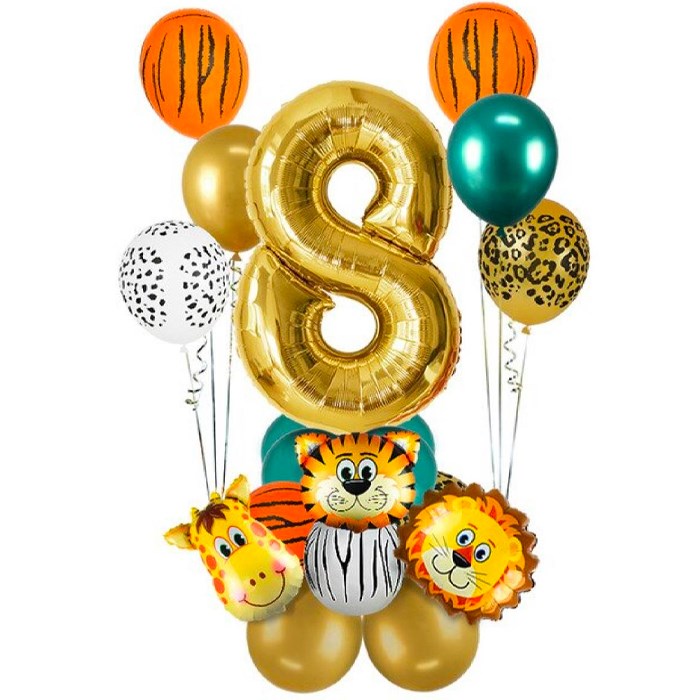 Yaş Seçenekli Safari Balon Seti