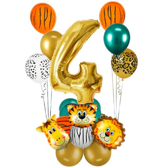 Yaş Seçenekli Safari Balon Seti