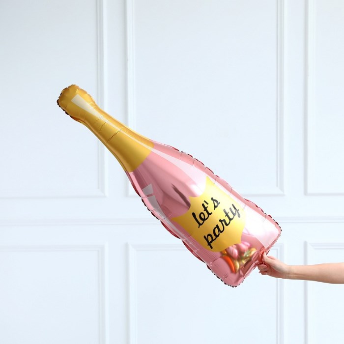 Yazı Yazılabilen Kalemli Şişe Folyo Balon 105 x40 cm