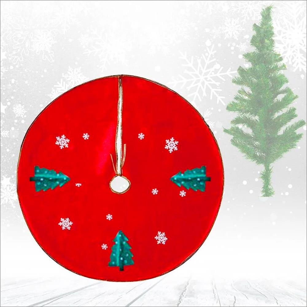 Yılbaşı Ağaç Altı Örtüsü - Kardan Adam