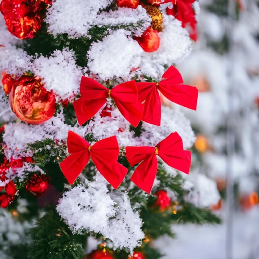 Yılbaşı Ağacı Fiyonk Süsler 3'lü