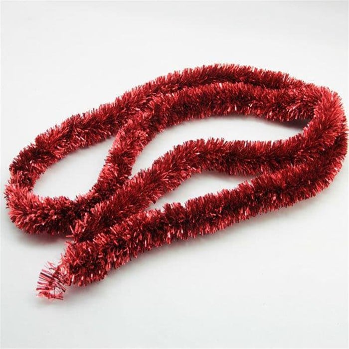 Yılbaşı Kırmızı Boyun Simi 5 cm