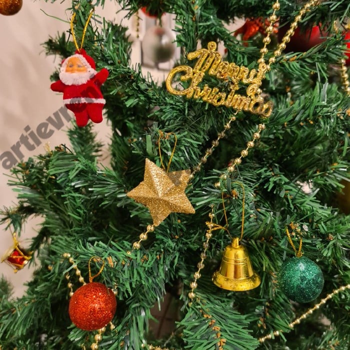 Yılbaşı Partisi Karışık Ağaç süs Seti