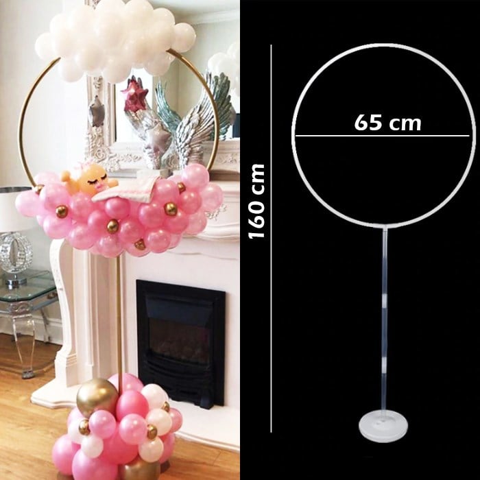 Yuvarlak Çember Balon Standı