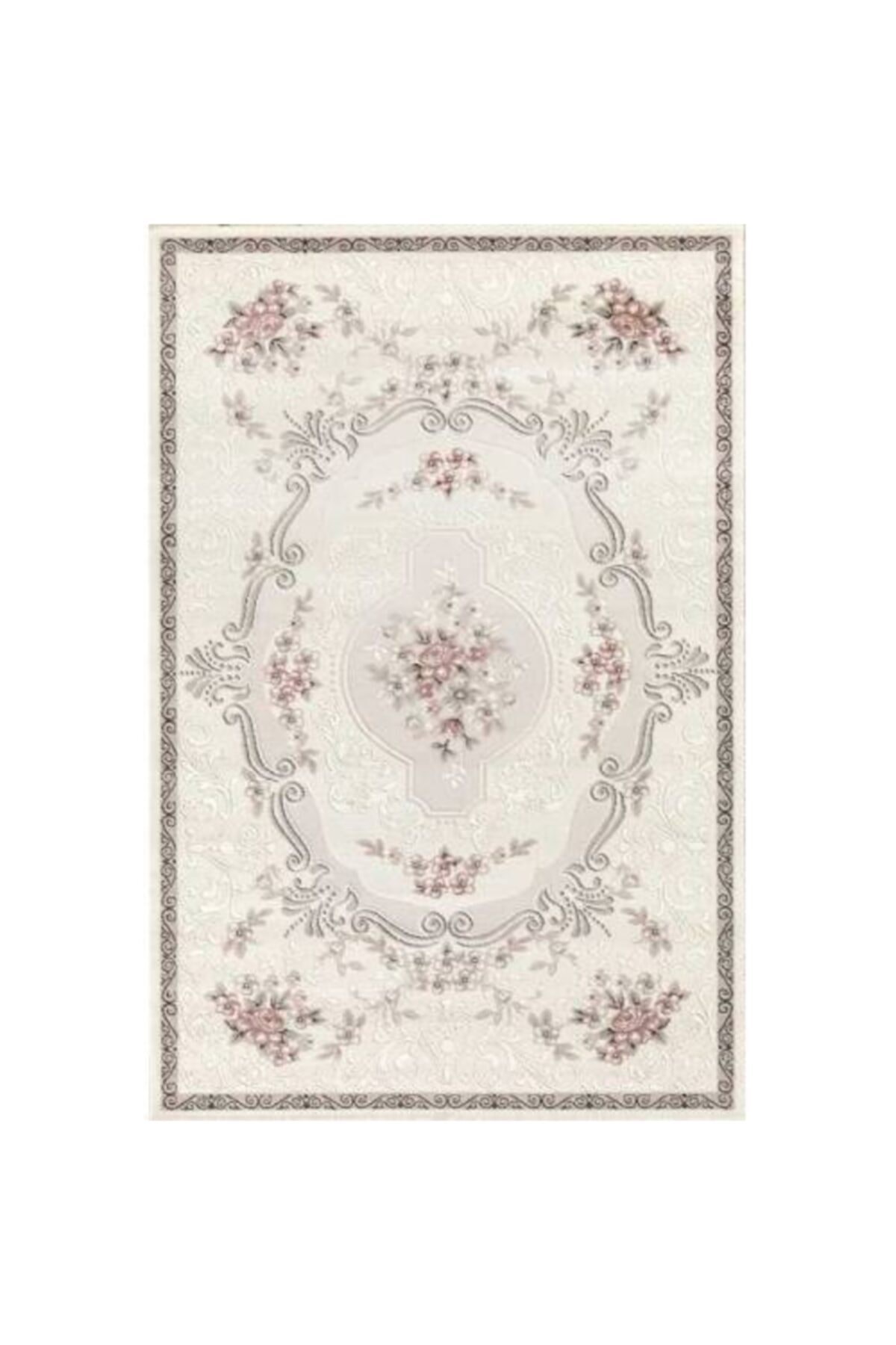  Merinos Oda halı 150x233 Resital RS018065 Krem PembeHALI