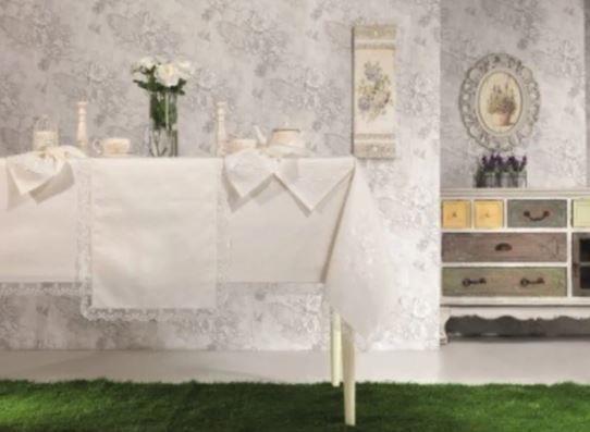 Elart Lucia Yemek Seti̇ 12 Kişilik KremYemek Takımları