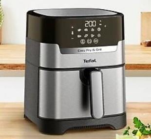 Tefal Easy Fry Gri̇ll Deluxe Ey505d15 4.2 Lt Izgaralı Yağsız Fri̇tözFritöz 