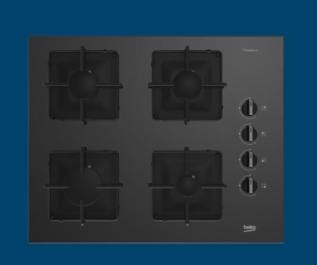 Beko BOCD K 6510 ES Gazlı Cam Tablalı OcakAnkastre Cam Ocaklar