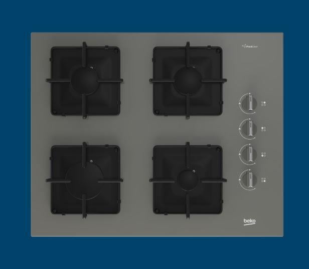 Beko BOCD K 6510 EG Gazlı Cam Tablalı OcakAnkastre Cam Ocaklar