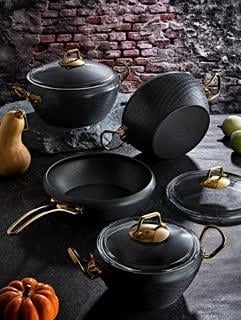 Oms 3058 Grani̇t Mermai̇d 7 Parça Tencere SetiTencere Setleri