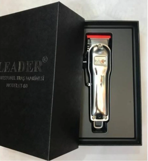 Leader Lt-60 Metal Gövdeli Profesyonel Ayarlanabilir Saç Sakal Traş MakinesiTıraş Makinesi