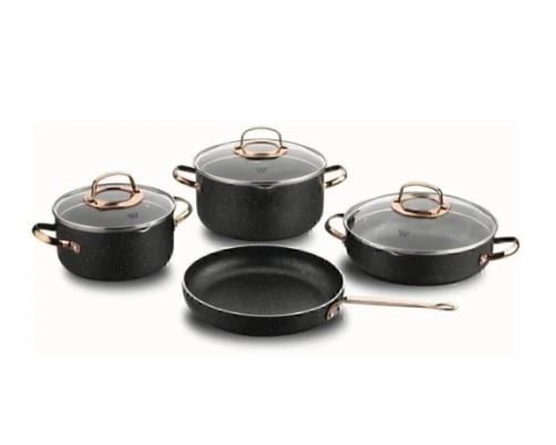 Korkmaz A1372 Galaksi 7 Parça Tencere SetiTencere Setleri