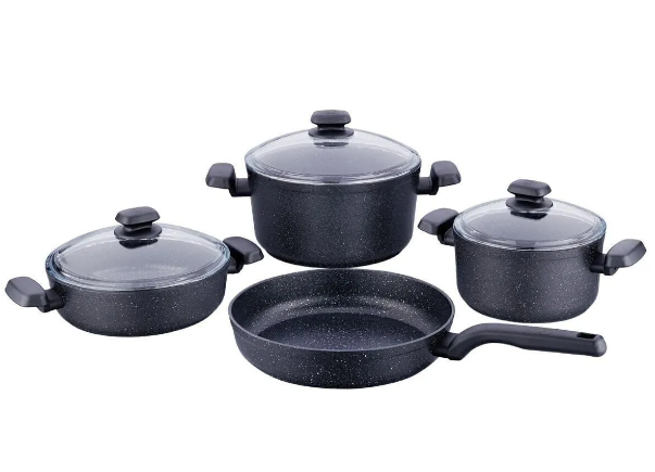 KORKMAZ Ornella 7 Parça Tencere SetiTencere Setleri