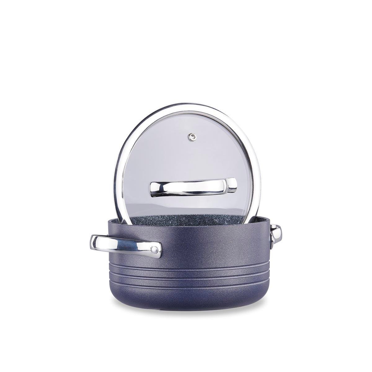 Korkmaz A2619-1 Li̇nea 7 Parça Tencere Seti̇ AzuraTencere Setleri