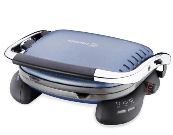 KORKMAZ A324-07 Castron Tost Mak.m.lacivert/kromTost Makinesi