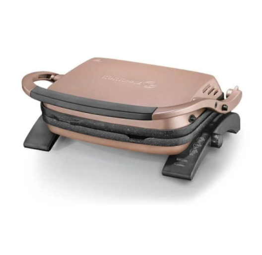 KORKMAZ Tostkolik Granit Tost Makinesi Rose Gold A329-20Tost Makineleri