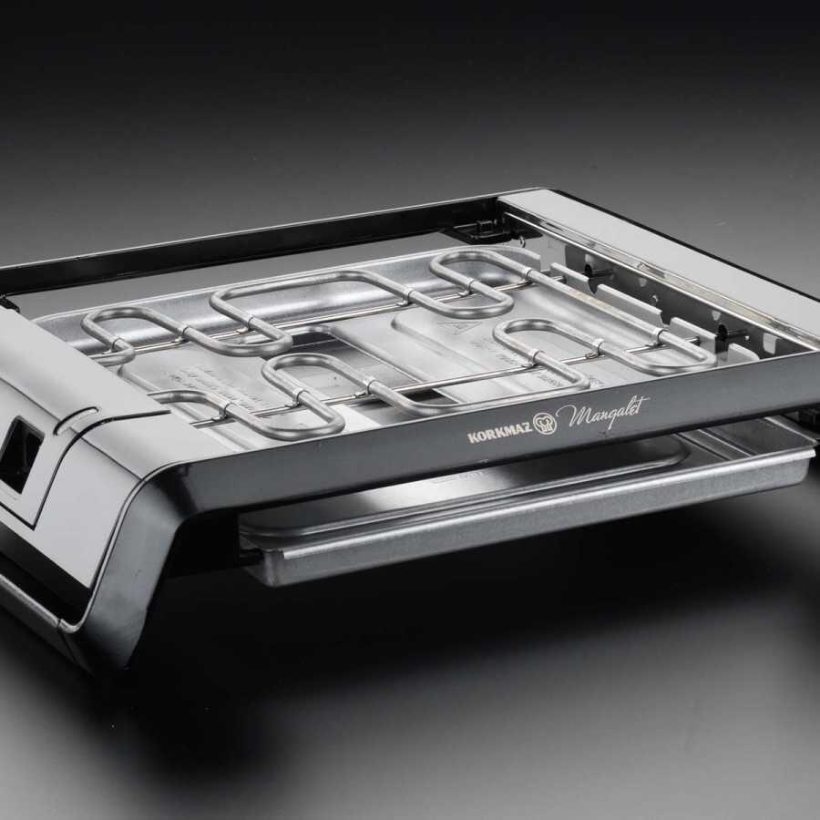 Korkmaz A333-02 Mangalet Grani̇t BBQ Si̇yahÇok Amaçlı Pişirici