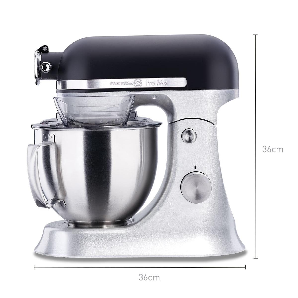 Korkmaz A470-01 Pro Mix Stand Mi̇kser Si̇yah/Sati̇nMikser