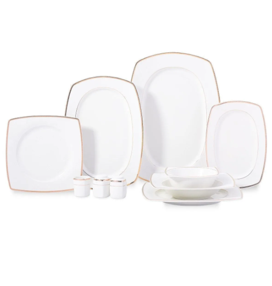 KORKMAZ Zena Collection 60 Parça Yemek Takımı A8097Yemek Takımları