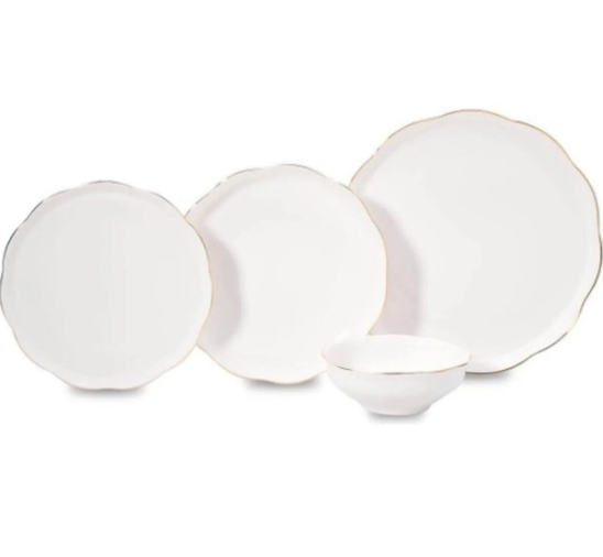 KORKMAZ A8160 Manolya Collection 60 Parça Yemek TakımıYemek Takımları