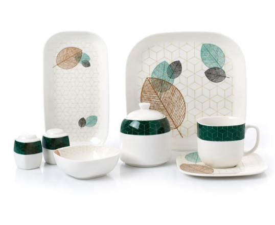 KORKMAZ Kappa Collection 28 Parça Kahvaltı TakımıKahvaltı Takımları