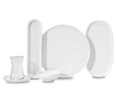 KORKMAZ Luna Collection 25 Parça Kahvaltı Takımı A8700-1Kahvaltı Takımları