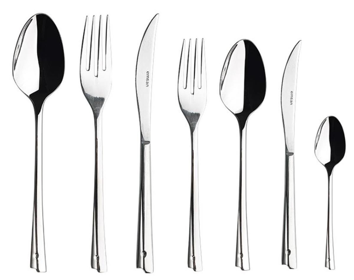 Emsan Çkb Elg Accura 84 Prç Lüx KutuluÇatal Kaşık Bıçak Takımları