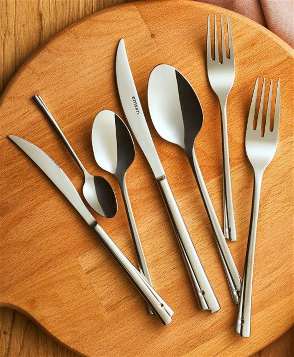 Emsan Çkb Elg Accura 84 Prç Lüx KutuluÇatal Kaşık Bıçak Takımları