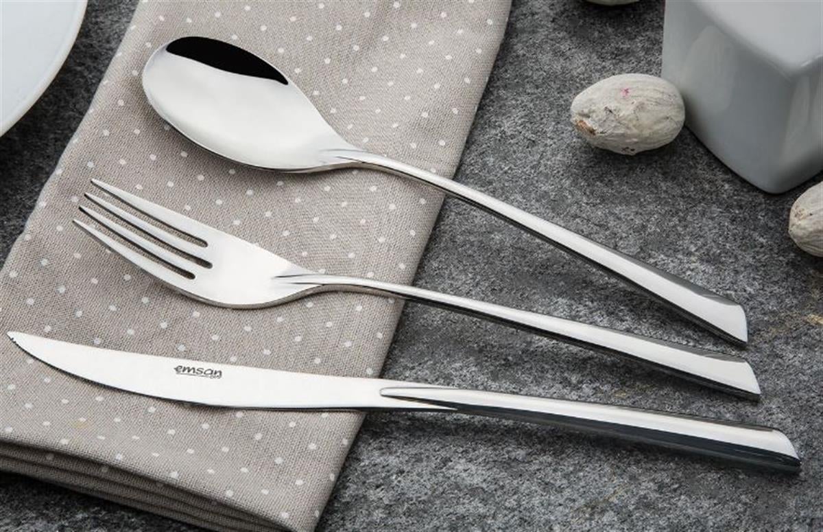 Emsan Çkb Prm Mirage 84 Prç Lüks KutuluÇatal Kaşık Bıçak Takımları