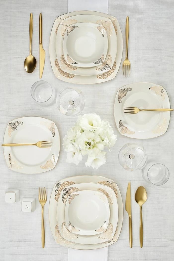 Emsan Melis 60 Parça 12 Kişilik Yemek TakımıYemek Takımları