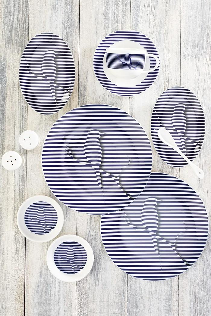 Emsan Denizci Kuş 3D Porselen Kahvaltı TakımıKahvaltı Takımları