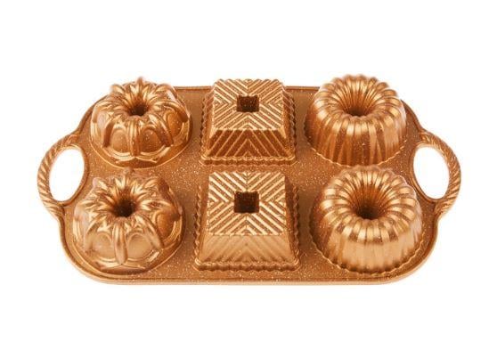 Emsan Griss One Six 6'lı Döküm Kek Kalıbı GoldKek Kalıpları