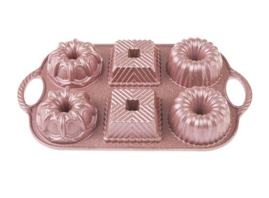 Emsan Griss One Six 6'lı Döküm Kek Kalıbı PinkKek Kalıpları