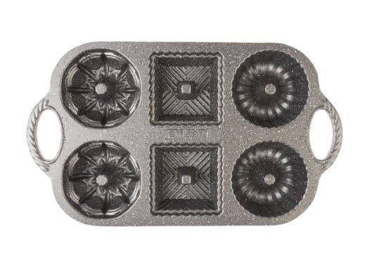 Emsan Griss One Six 6'lı Döküm Kek Kalıbı PinkKek Kalıpları