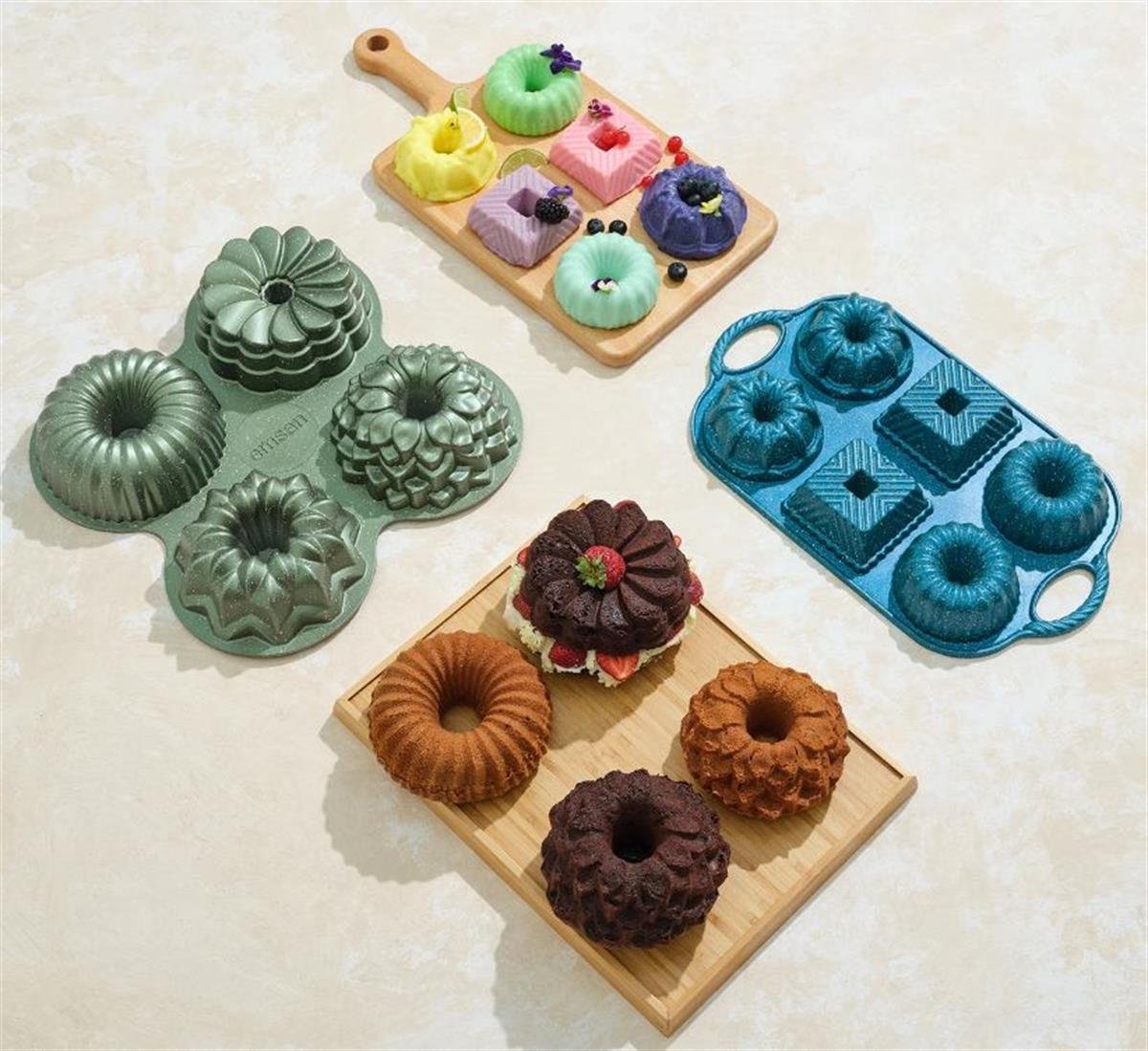 Emsan Griss One&Sıx Kek Kalıbı SafirKek Kalıpları