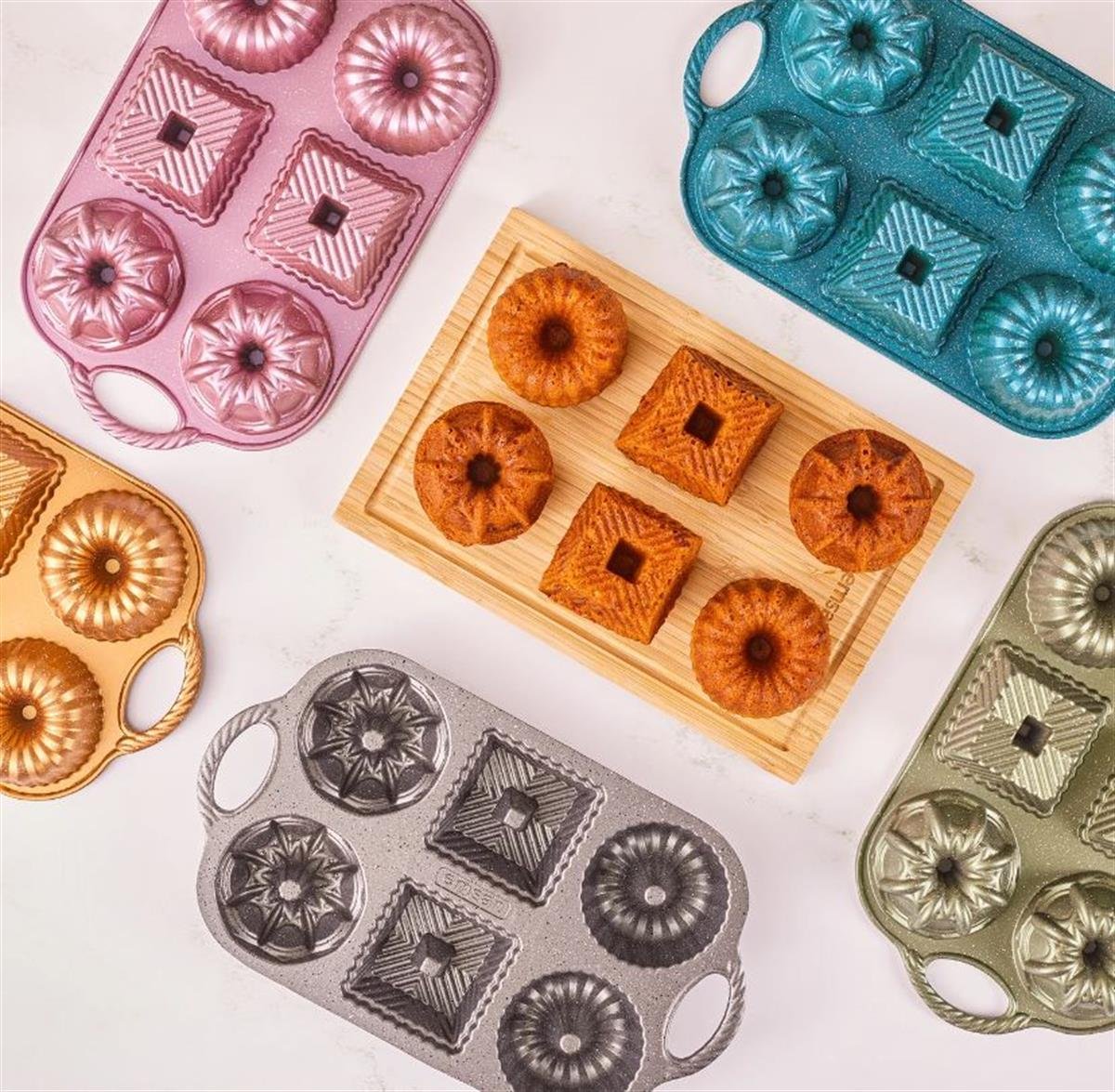 Emsan Griss One&Sıx Kek Kalıbı SafirKek Kalıpları