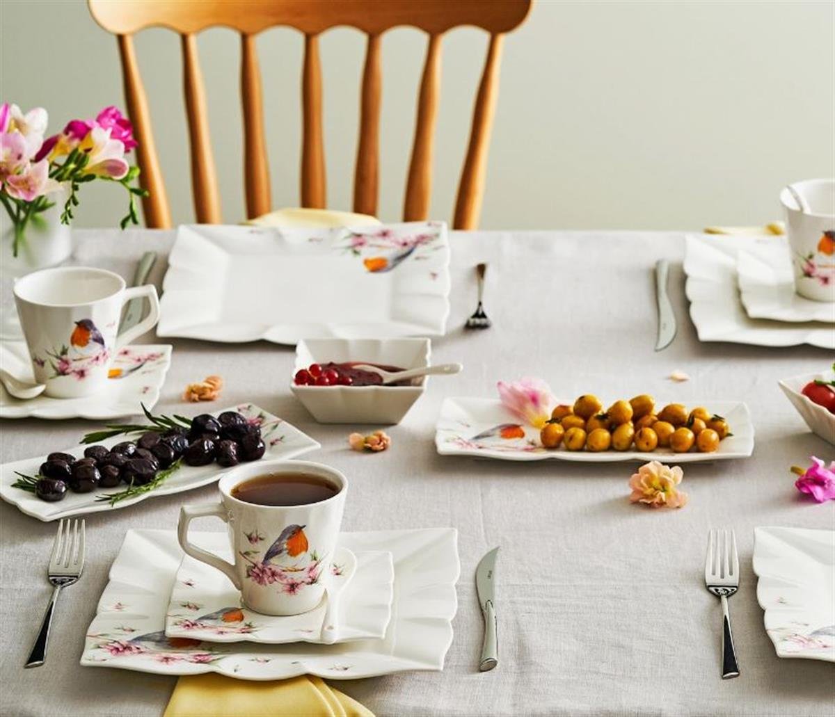 Emsan Kızıl Gerdan 32 Prç Kahvaltı TakımıKahvaltı Takımları