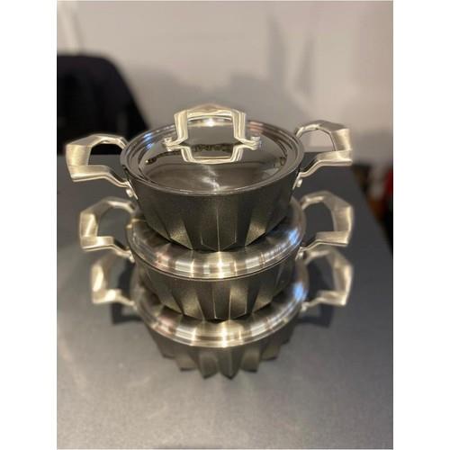 Emsan Diagon Mi̇di̇ Set 6 ParçaTencere Setleri