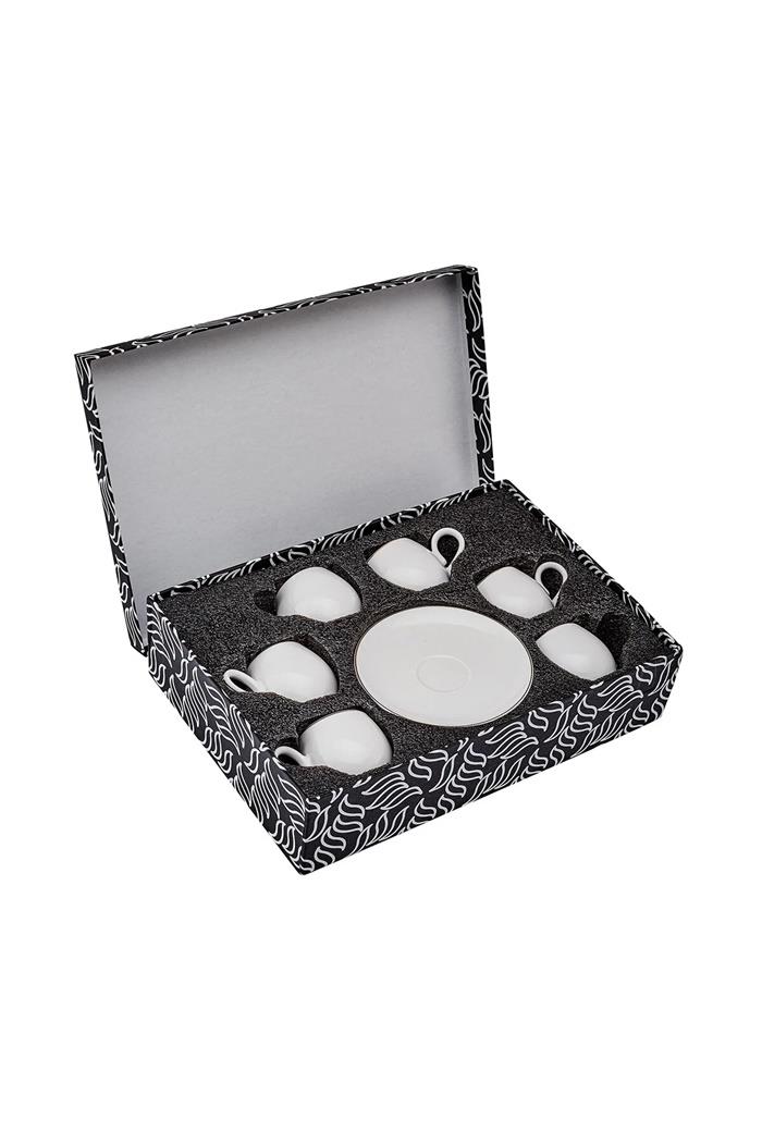 Emsan Freya 6 Kişilik Porselen Kahve Fincan TakımıFincan Takımları