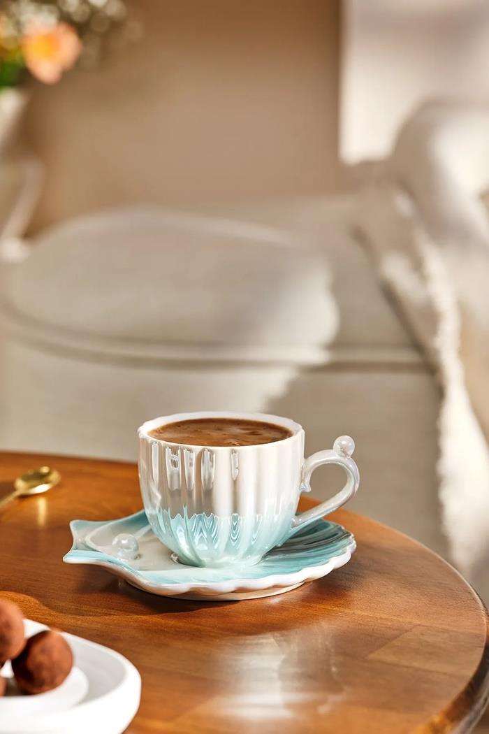 Emsan Istiridye Porselen Kahve Fincanı TakımıFincan Takımları