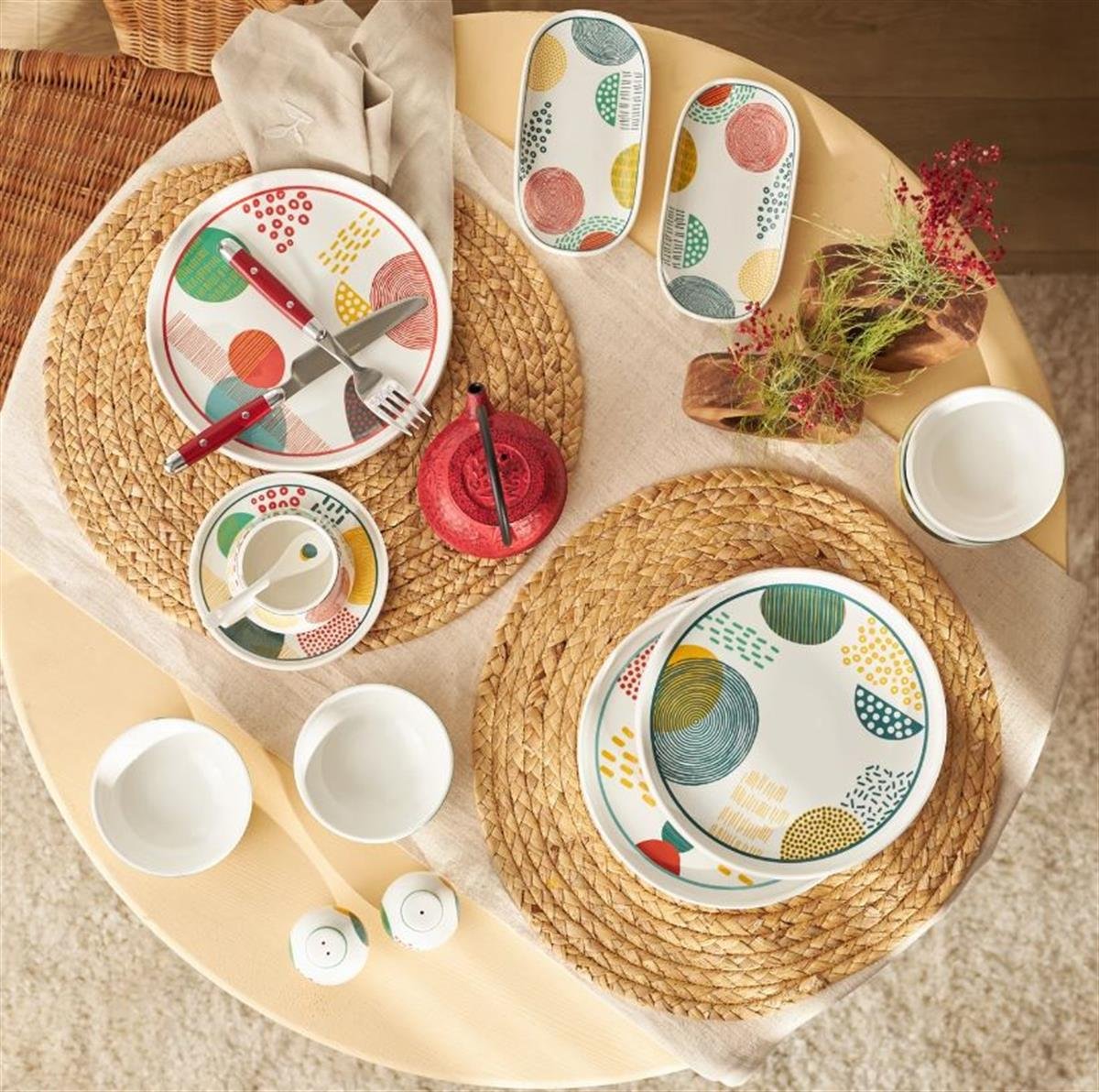 Emsan Color Mix Kahvalti Tk 32 PrcKahvaltı Takımları