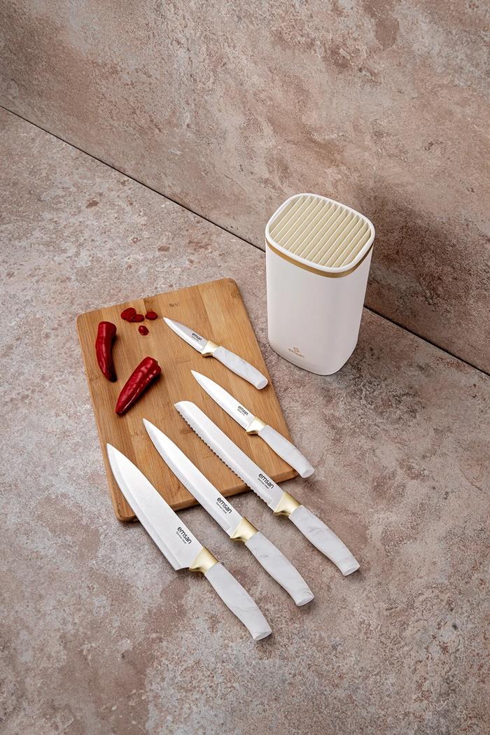 Emsan Artisan German Steel Bıçak SetiÇatal Kaşık Bıçak Takımları