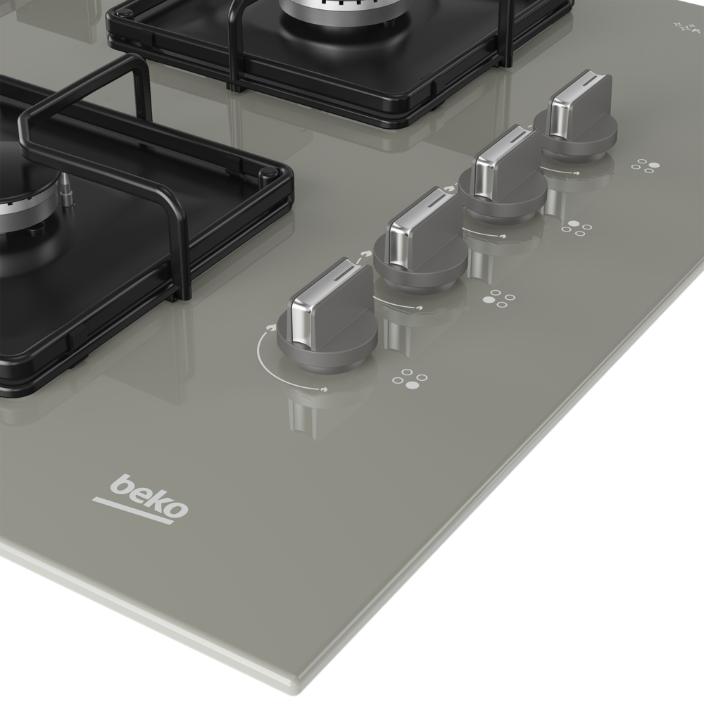 Beko BOCD K 6510 EWG Ankastre Cam Ocak