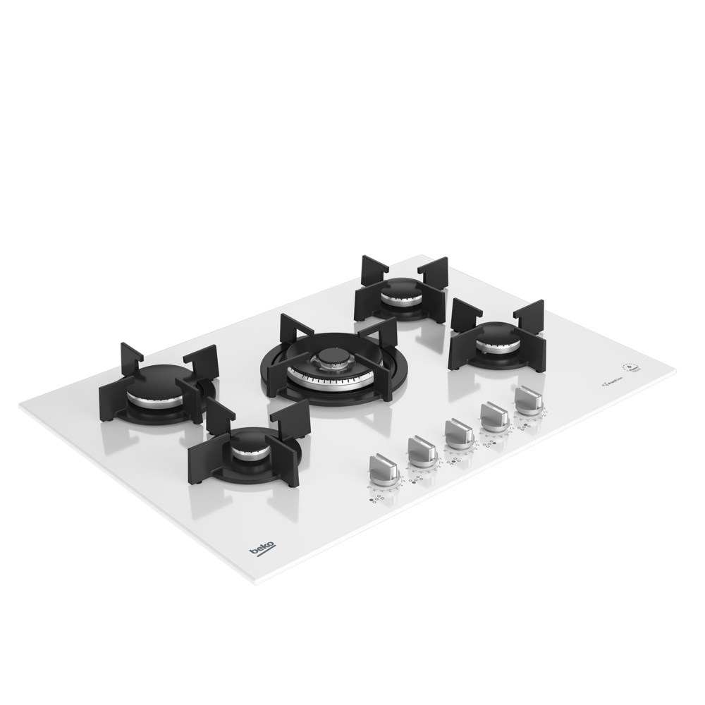 Beko BOCD T 7521 DWKB Ankastre Cam Ocak